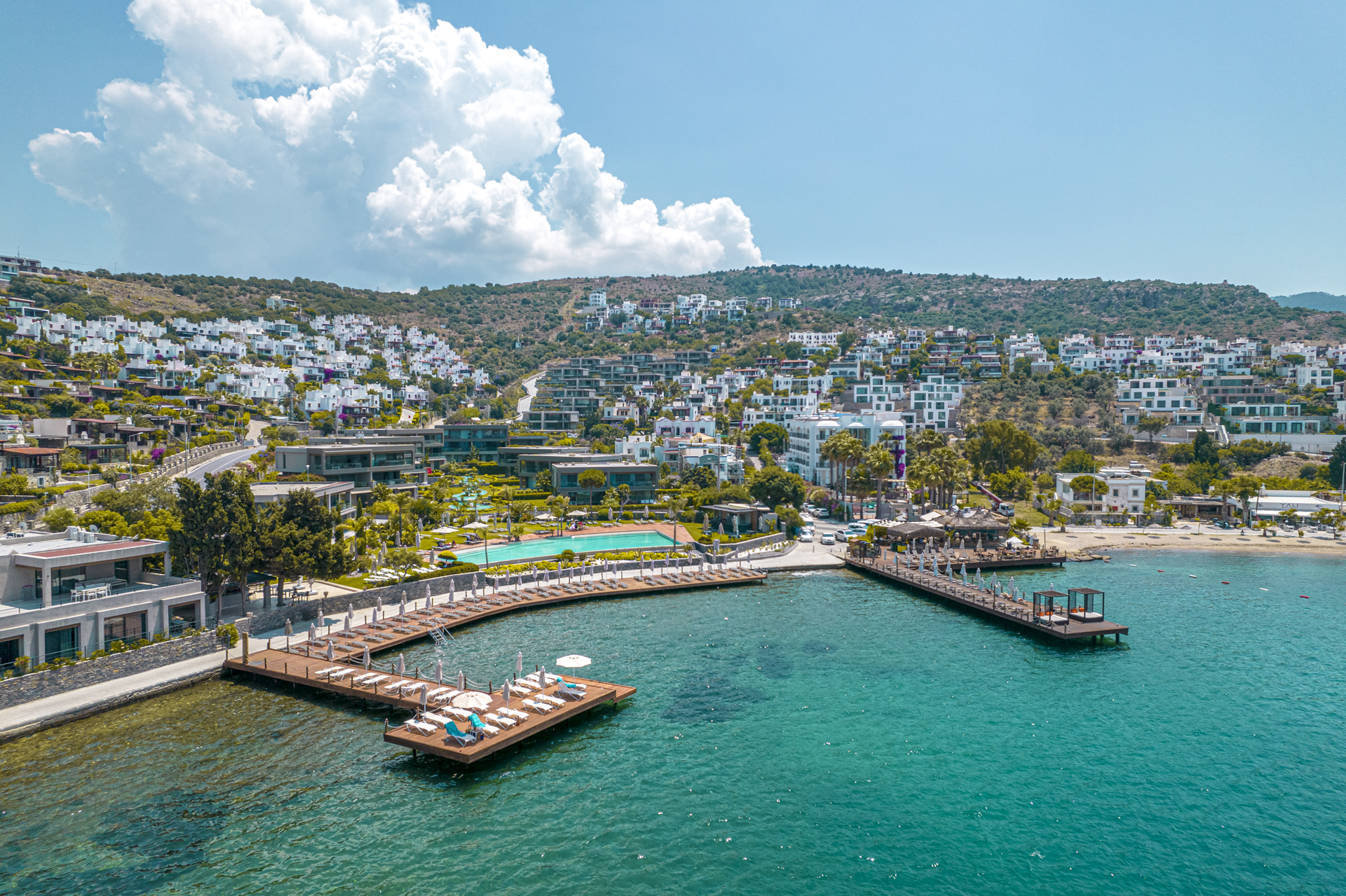 Stylish Bodrum Villa with Sea-View Slide Image 1
