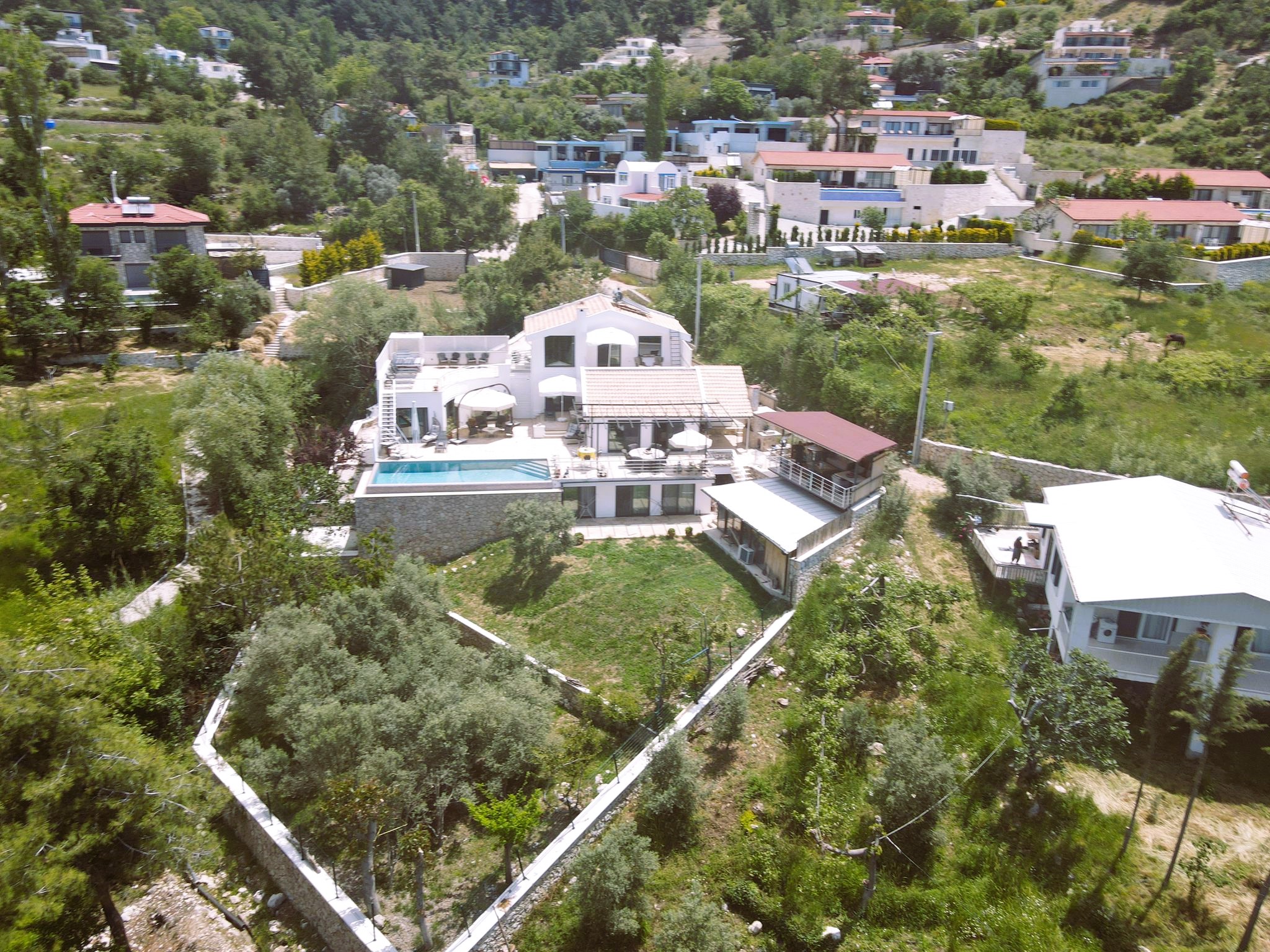 Secluded Mountain House in Kalkan Slide Image 1