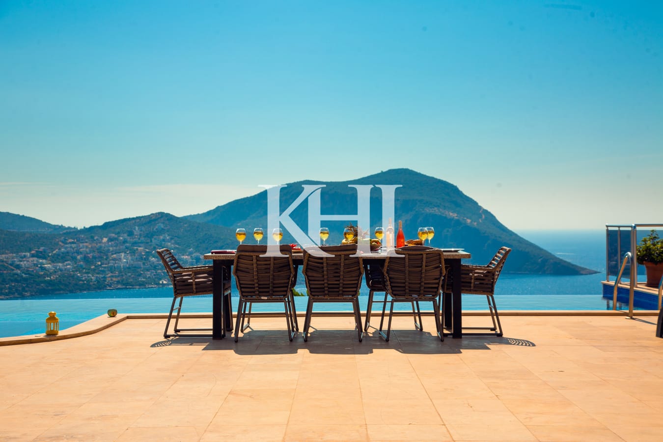 Detached Villa For Sale With Panoramic Kalkan View Slide Image 6