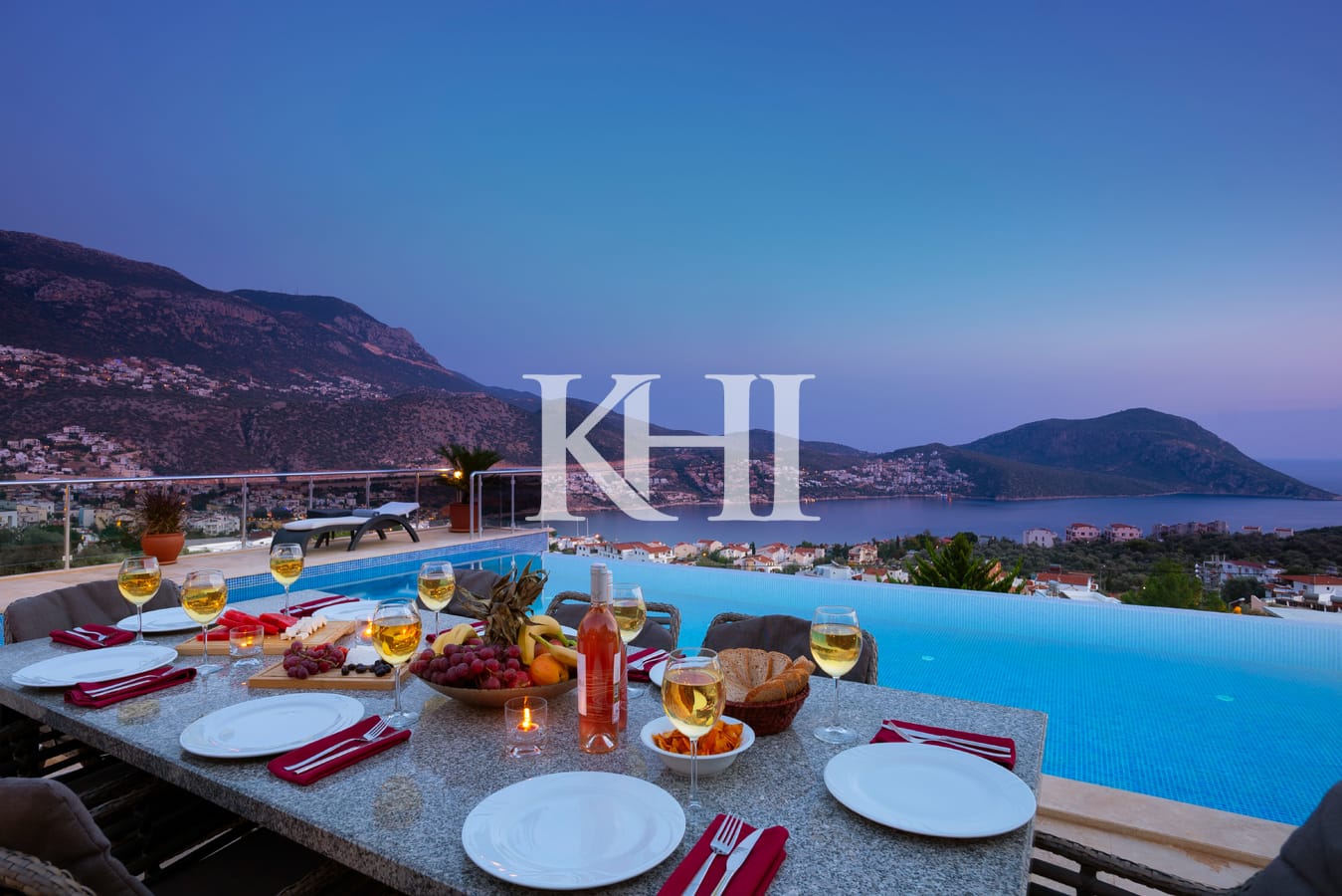 Detached Villa For Sale With Panoramic Kalkan View Slide Image 9