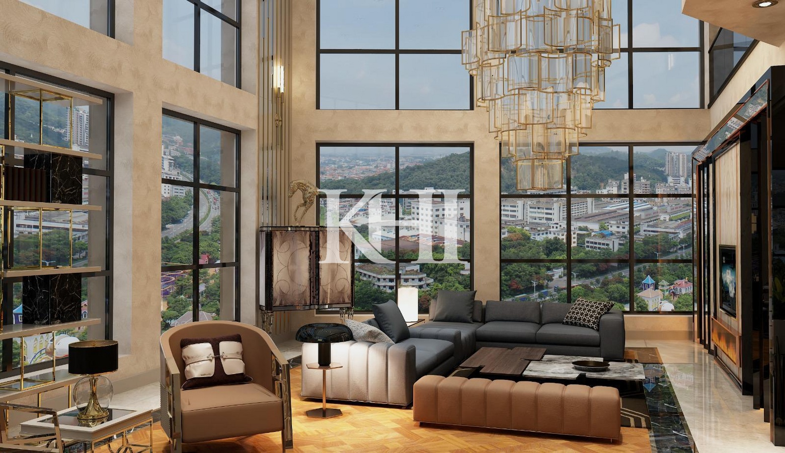 Luxury Penthouse in Istanbul Slide Image 1
