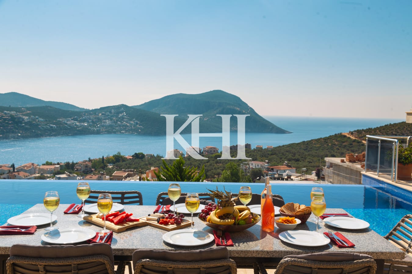 Detached Villa For Sale With Panoramic Kalkan View Slide Image 3