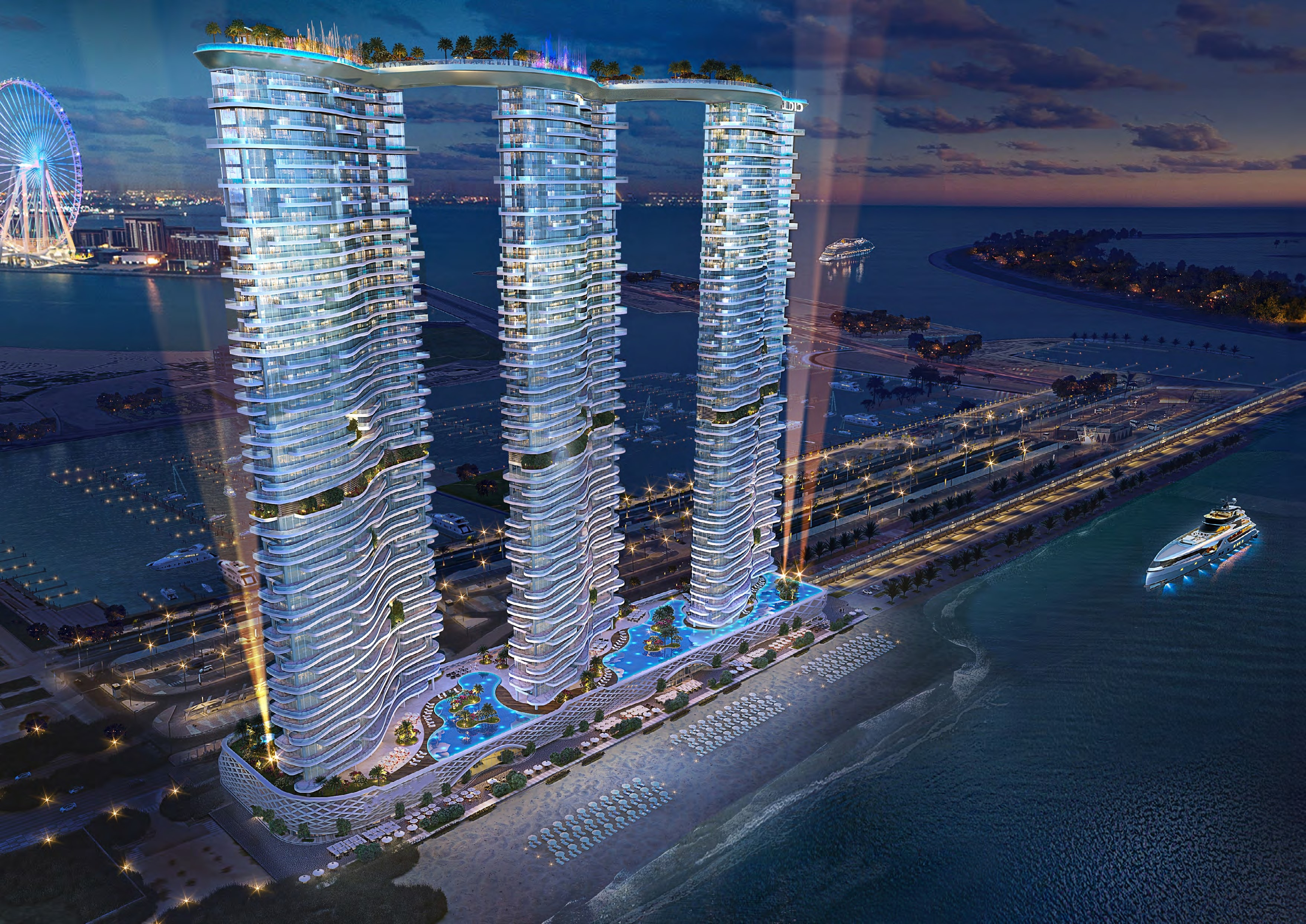 Luxury Sea-Front Apartments in Dubai
