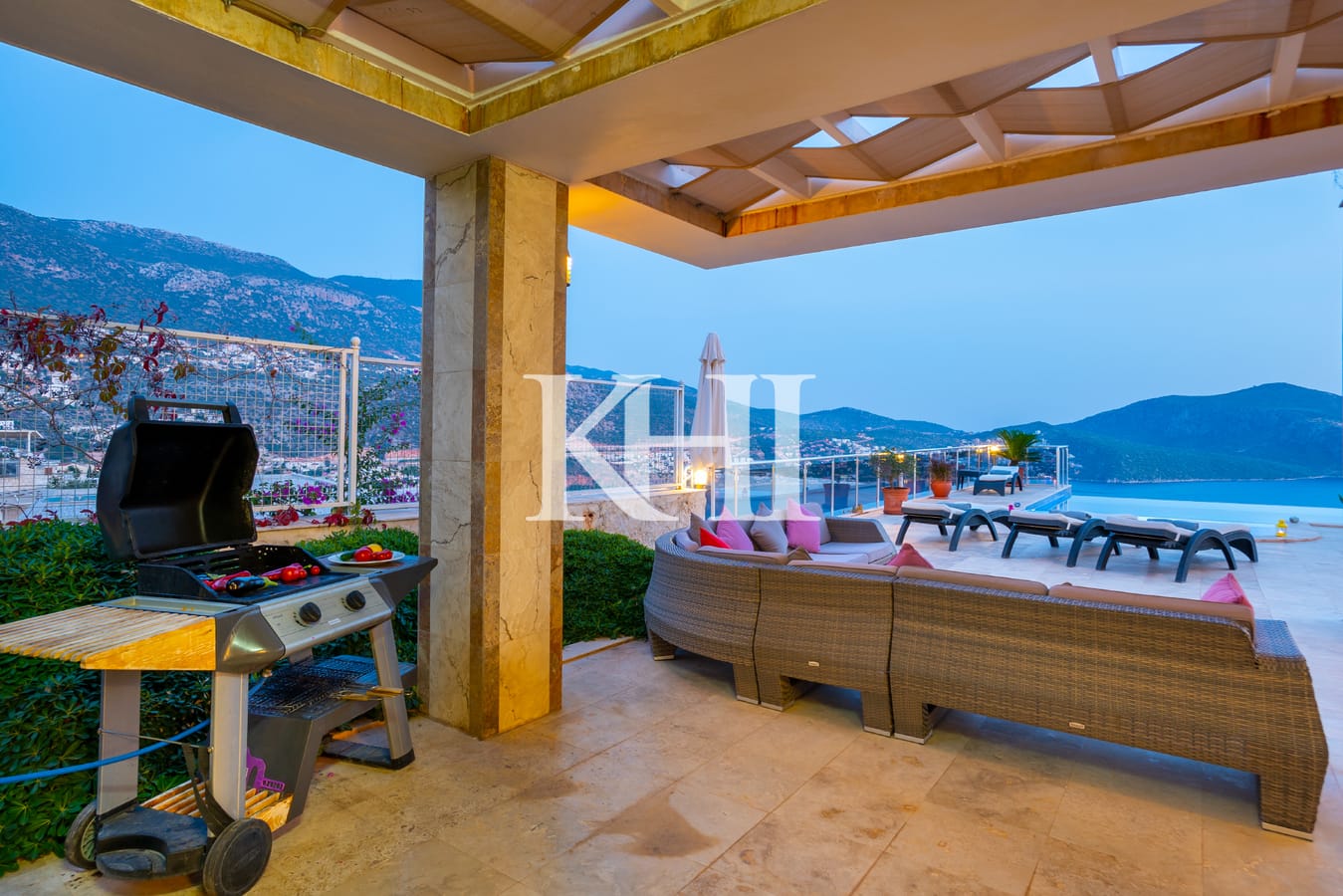 Detached Villa For Sale With Panoramic Kalkan View Slide Image 10