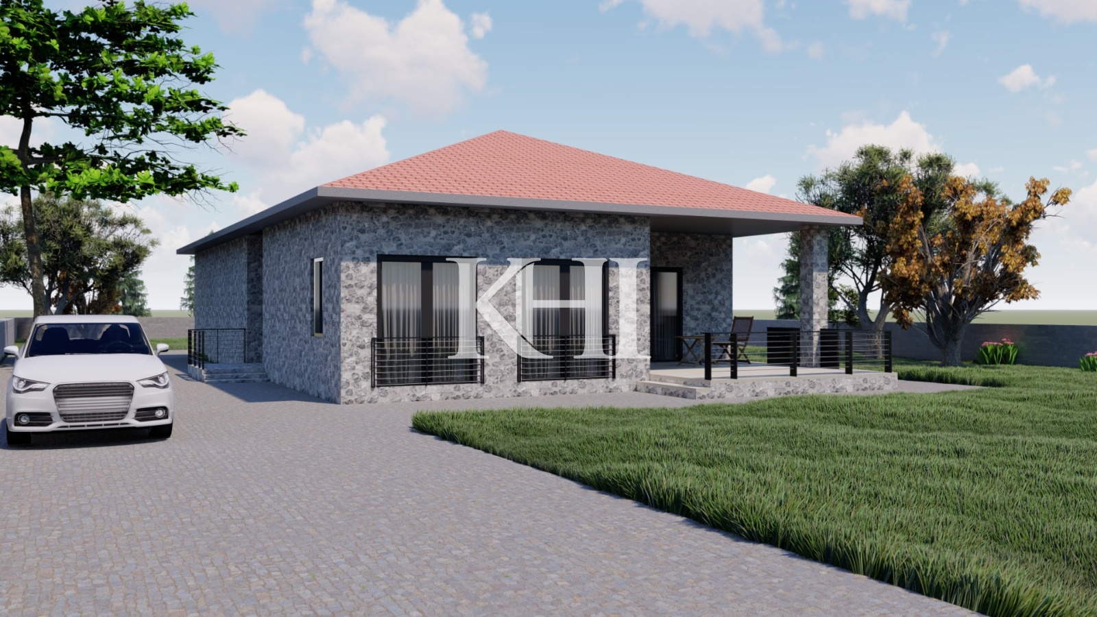 New Stone Bungalow in Nif Slide Image 1
