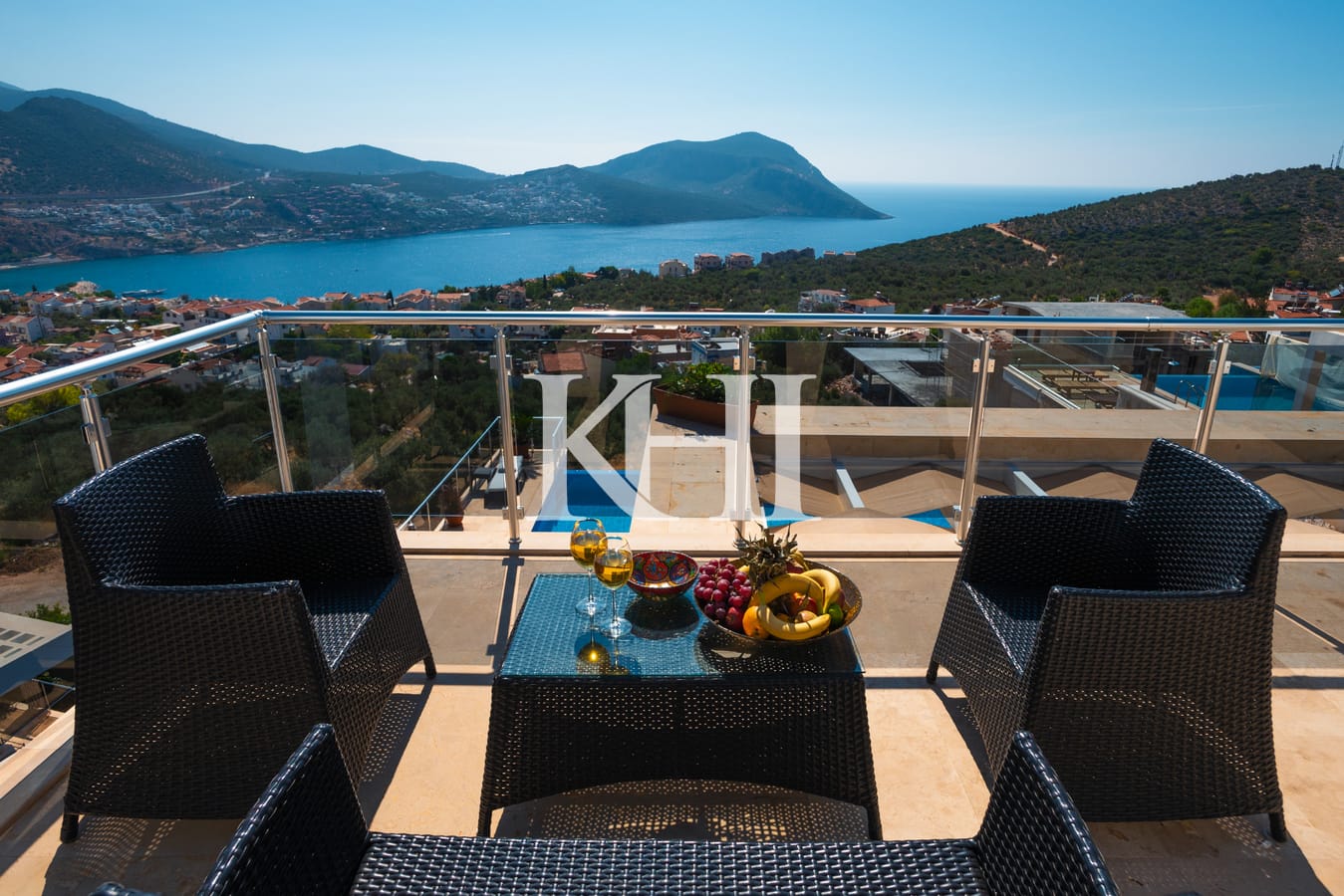 Detached Villa For Sale With Panoramic Kalkan View Slide Image 33