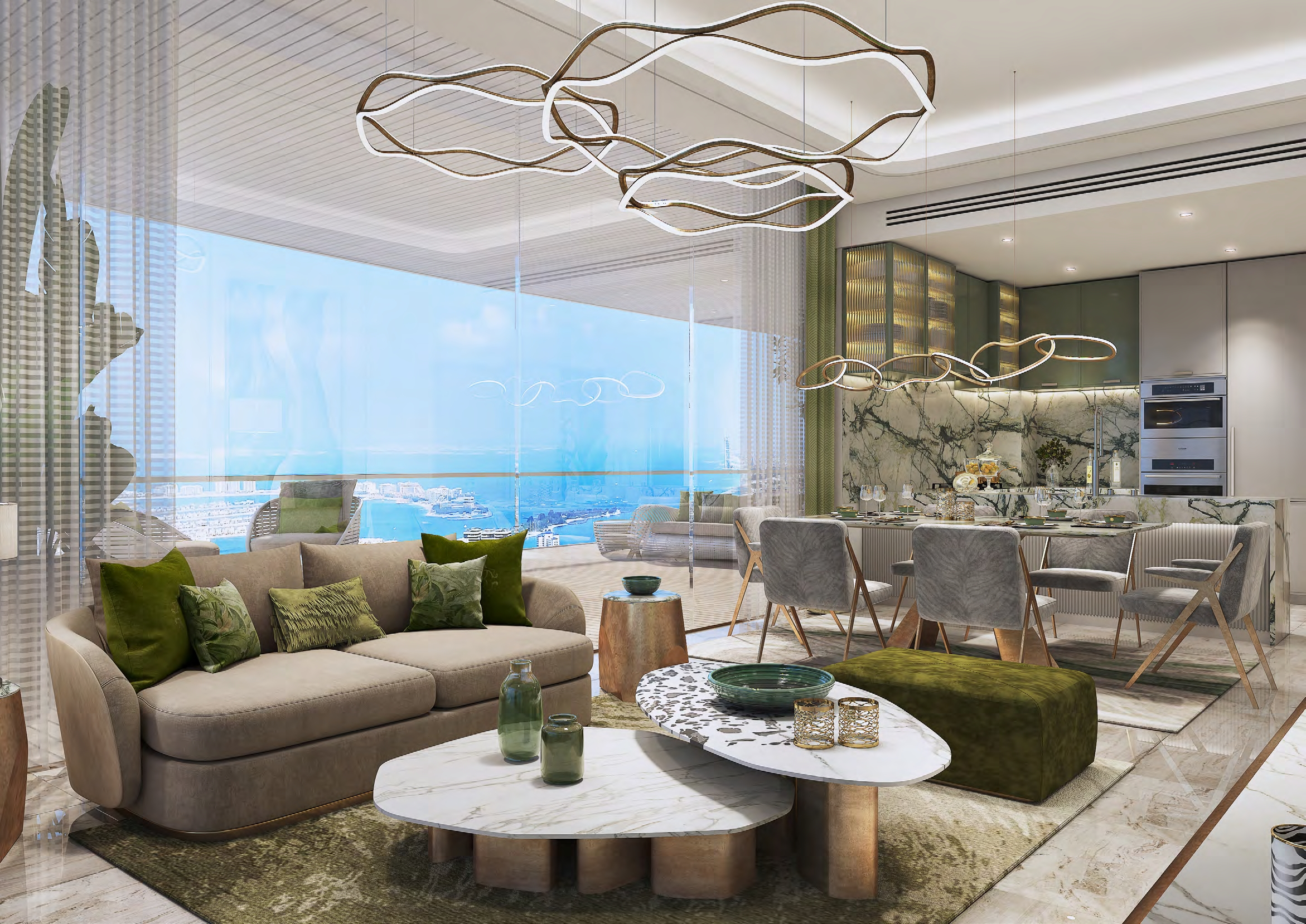Stylish Sea-Front Apartment in Dubai Slide Image 17
