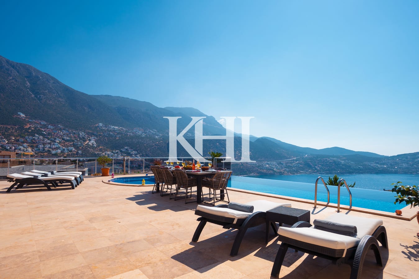 Detached Villa For Sale With Panoramic Kalkan View Slide Image 19