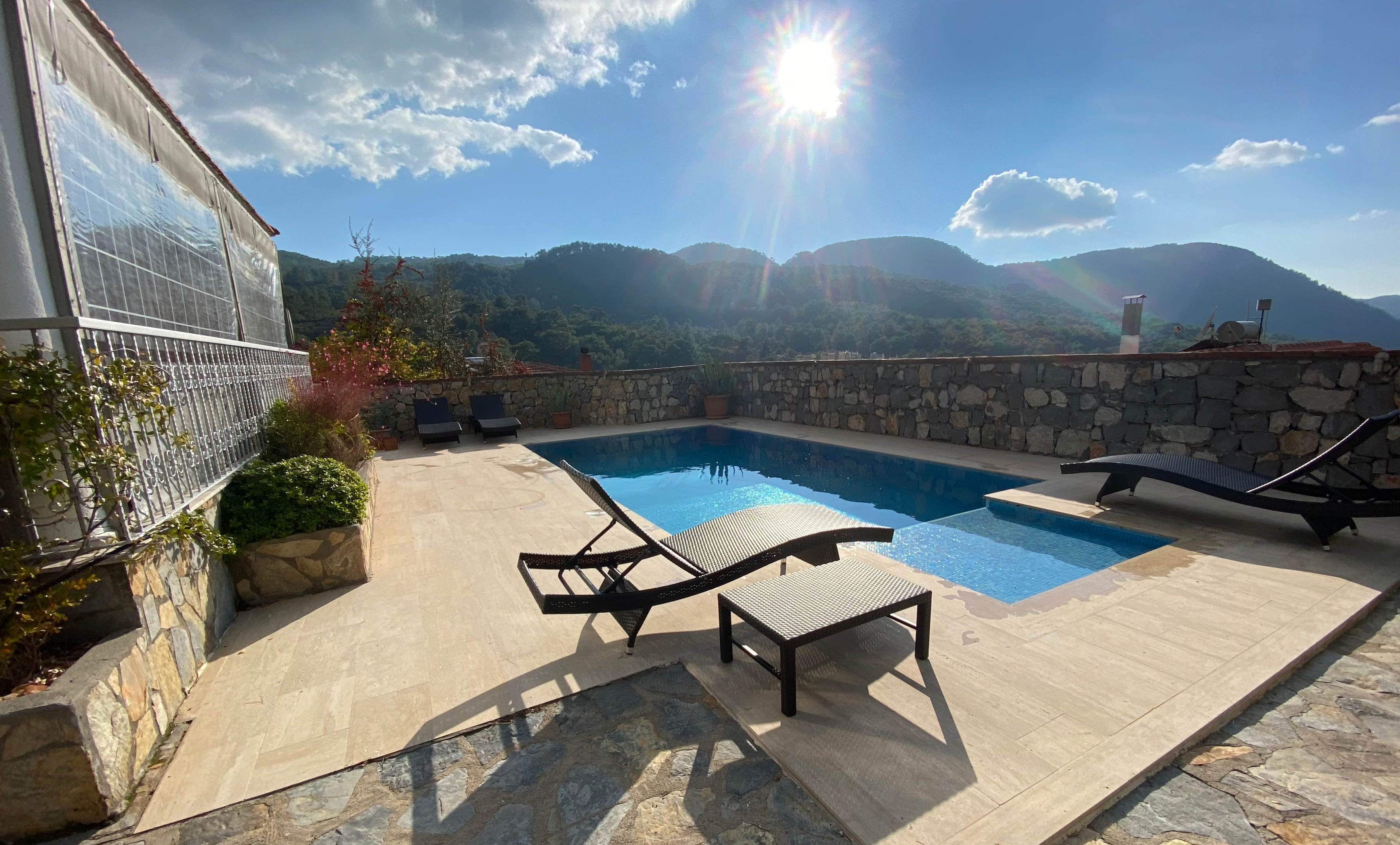 Uzumlu Villa with Mountain-Views Slide Image 13