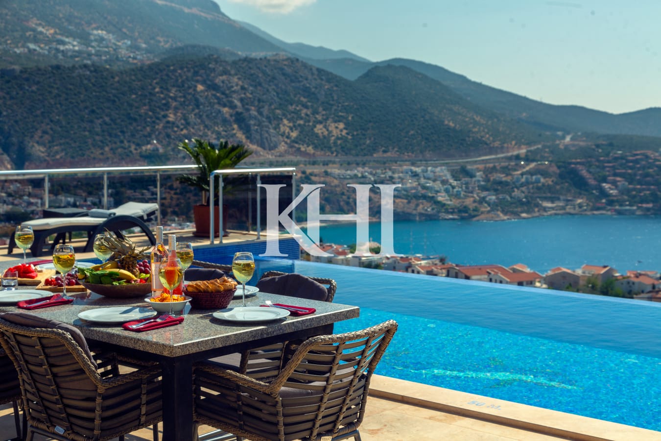 Detached Villa For Sale With Panoramic Kalkan View Slide Image 7