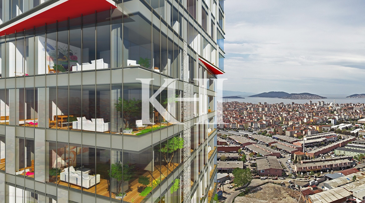 New Sea-View Apartments in Kartal Slide Image 3