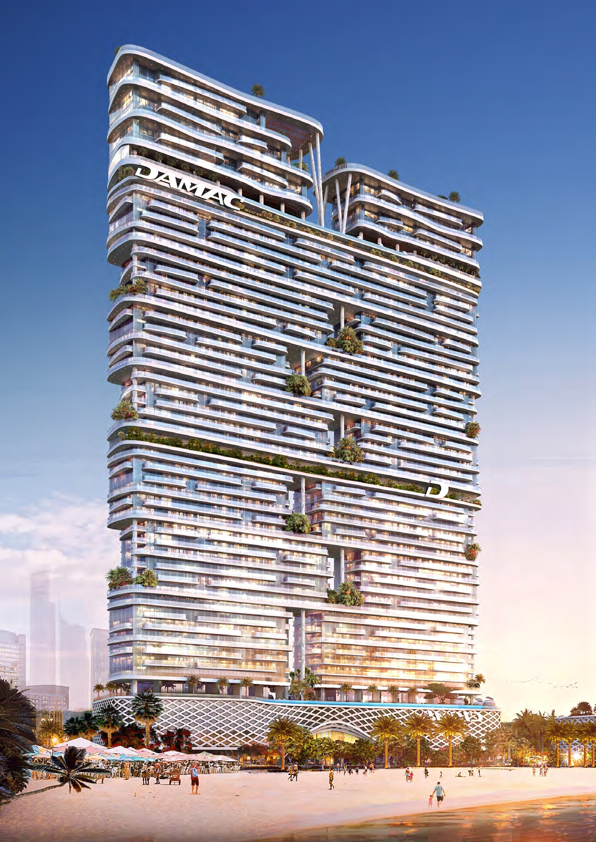 Stylish Sea-Front Apartment in Dubai Slide Image 1
