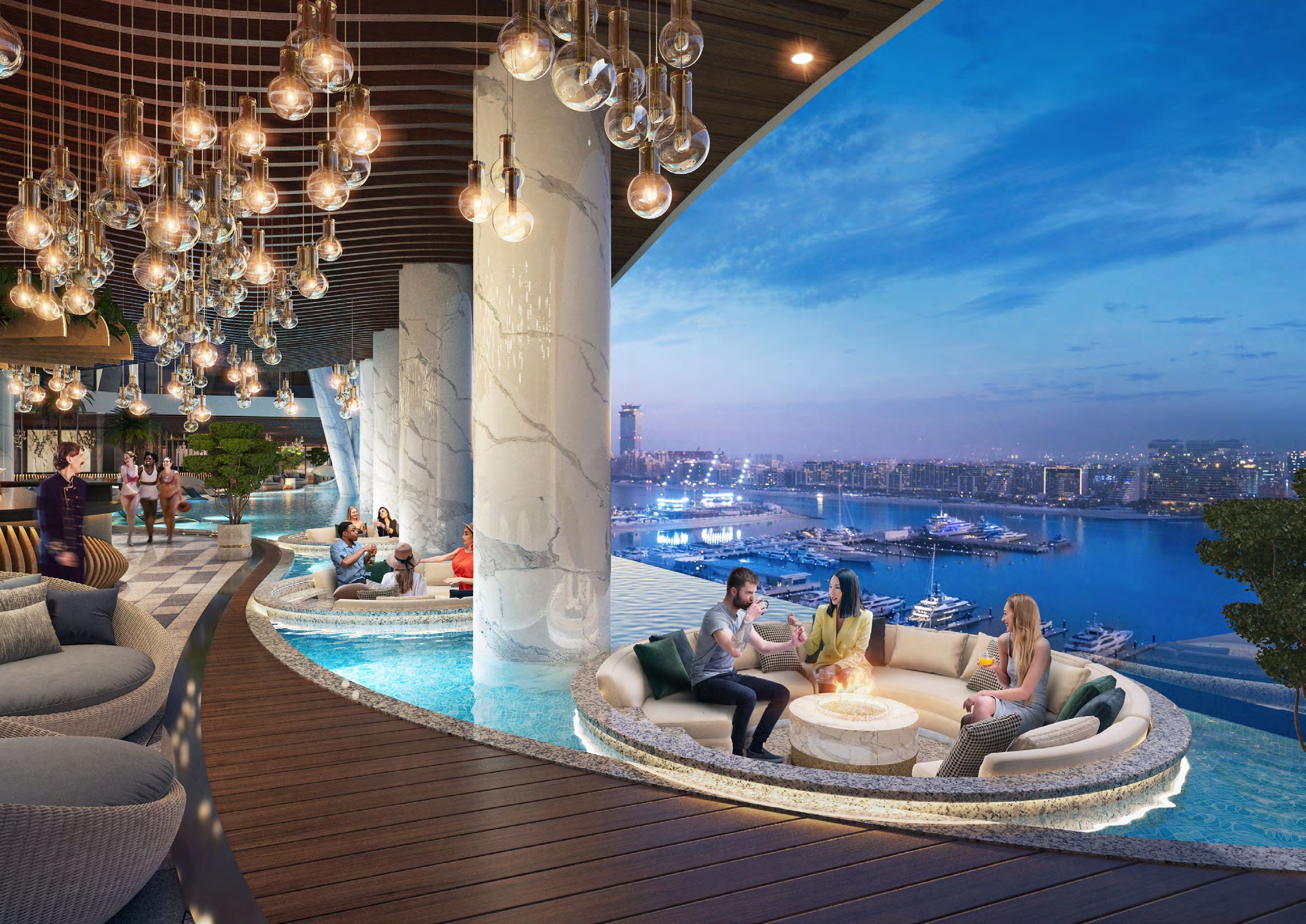 Stylish Sea-Front Apartment in Dubai Slide Image 11