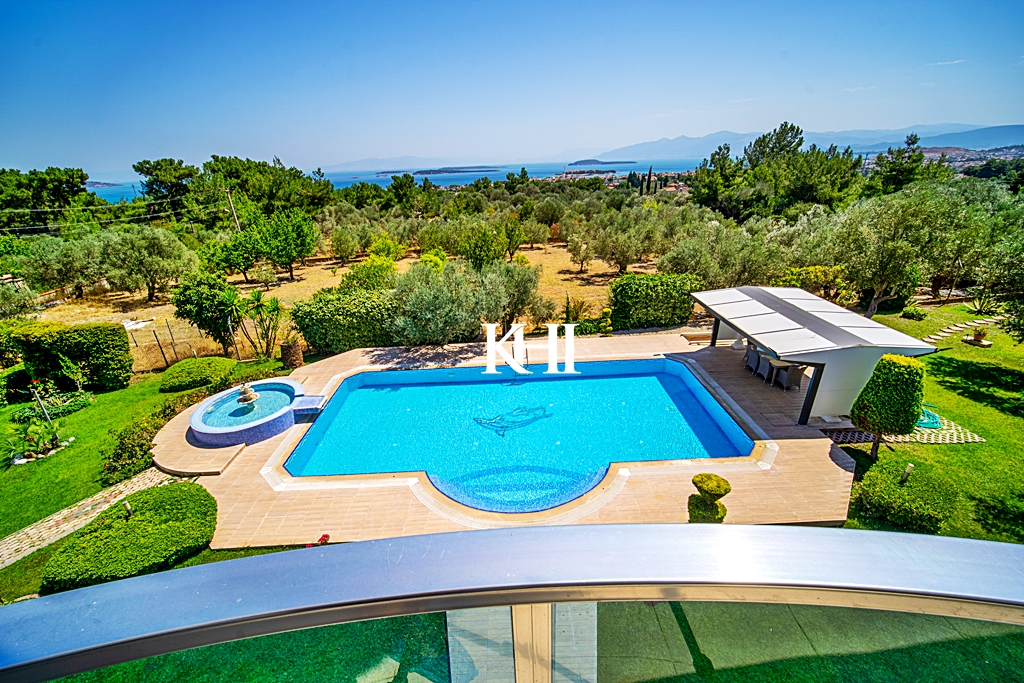 Detached Sea-View Villa in Izmir Slide Image 1