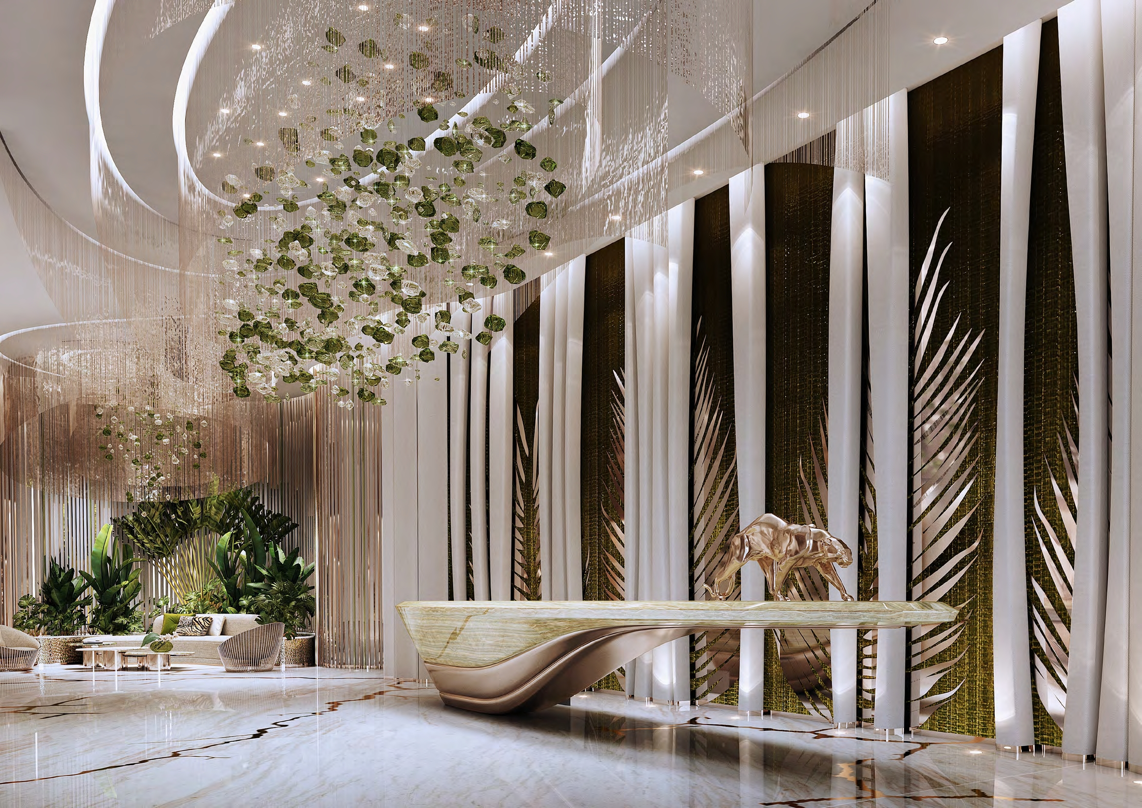 Stylish Sea-Front Apartment in Dubai Slide Image 23