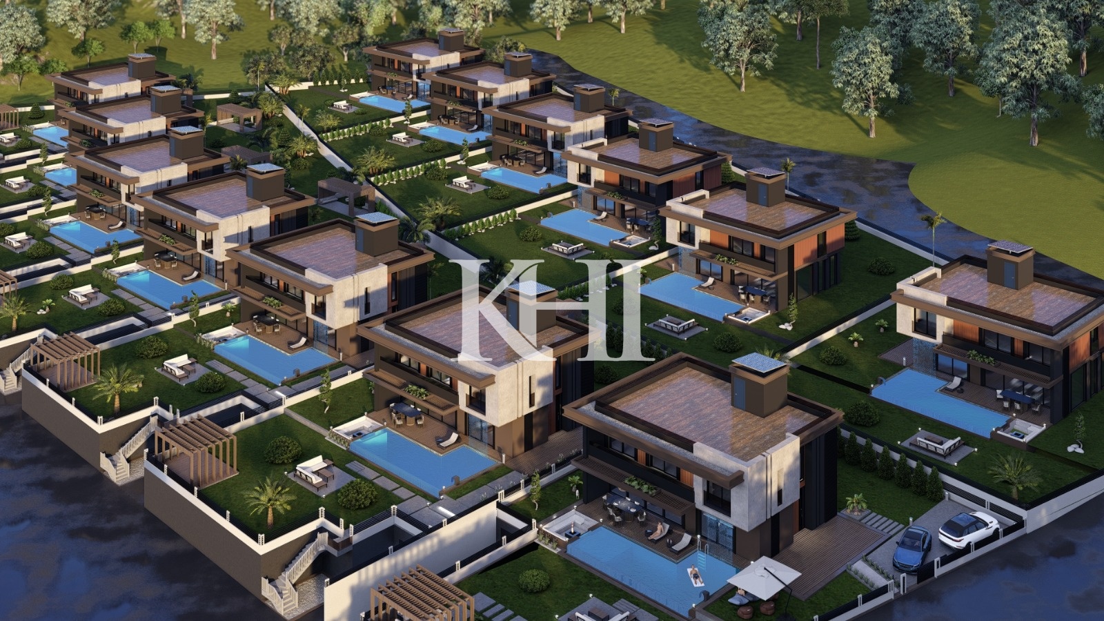 Modern Luxury Villas in Kusadasi Slide Image 8