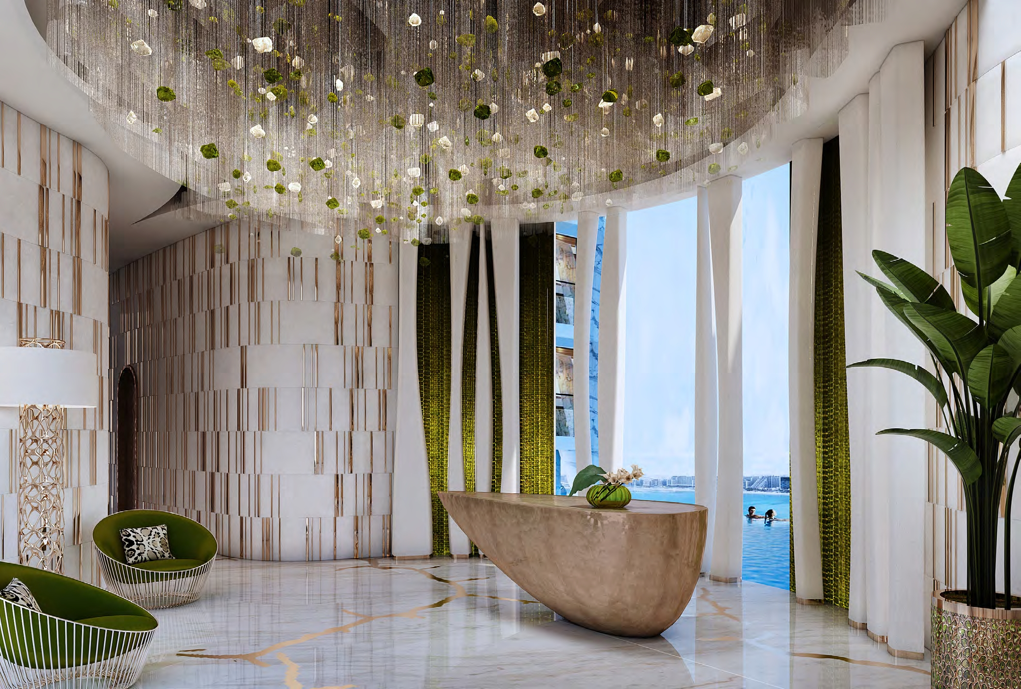 Stylish Sea-Front Apartment in Dubai Slide Image 19