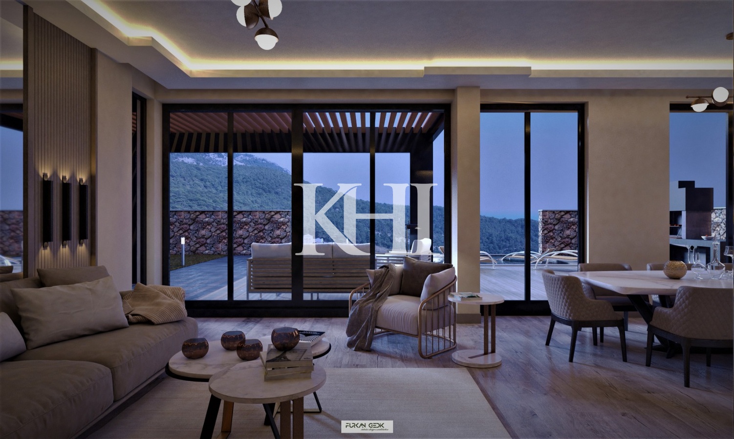 Luxury Terrace Villas in Oludeniz Slide Image 23