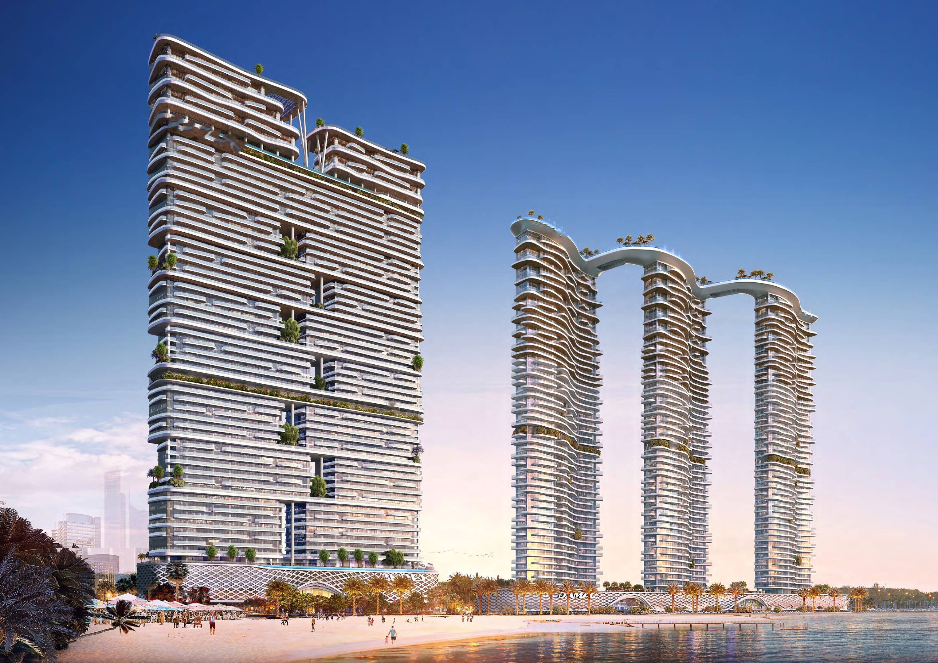 Luxury Sea-Front Apartments in Dubai Slide Image 1