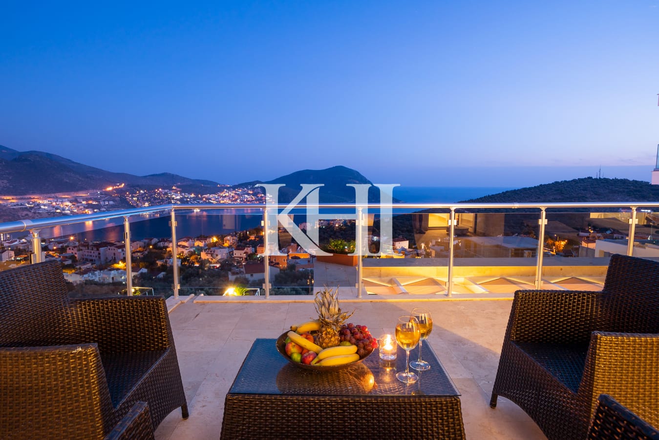 Detached Villa For Sale With Panoramic Kalkan View Slide Image 16
