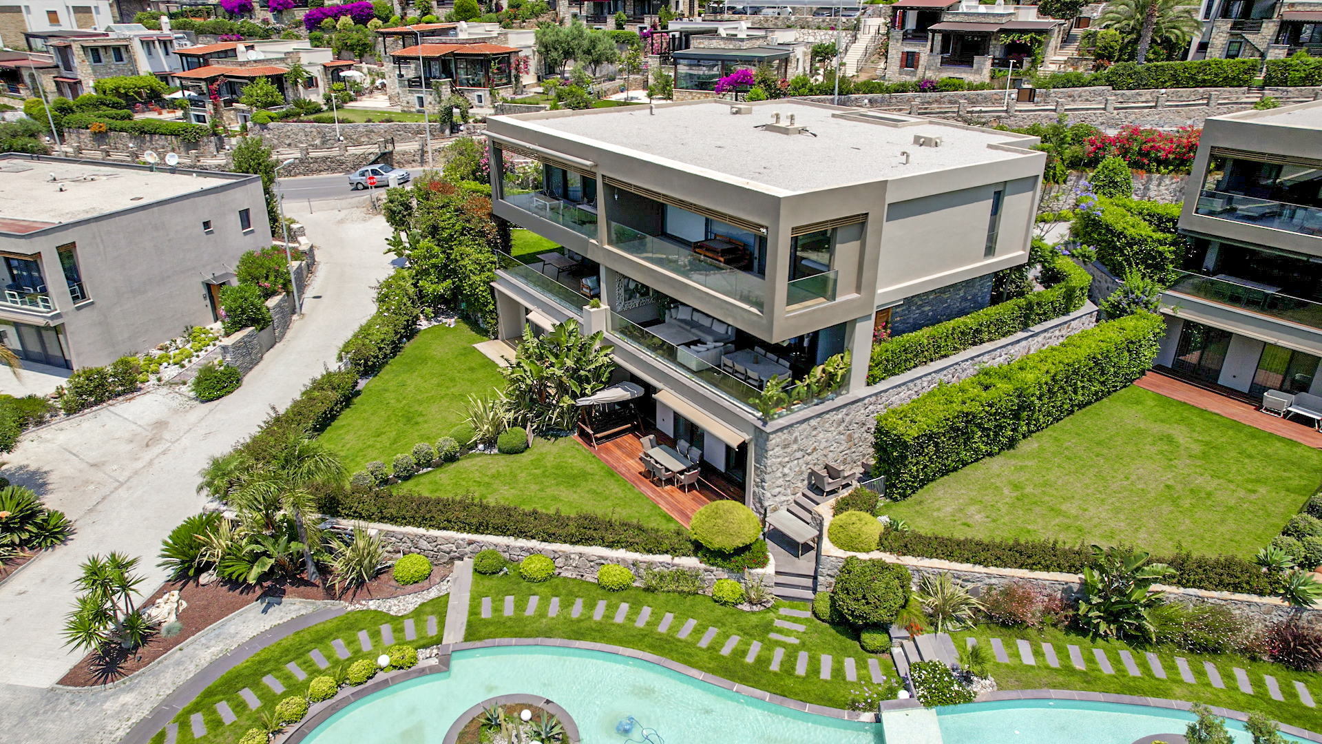 Stylish Bodrum Villa with Sea-View Slide Image 6